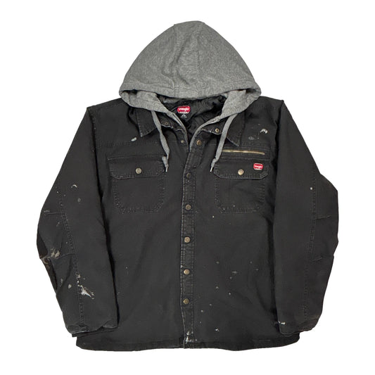Wrangler Jacket - Large Grey Cotton