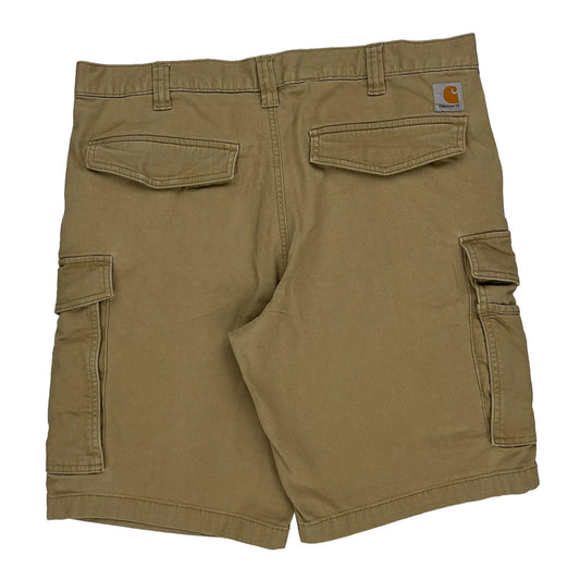 Carhartt Cargo Shorts - 35W 11L Beige Cotton