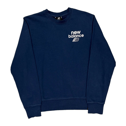 New Balance Sweatshirt - Medium Blue Cotton