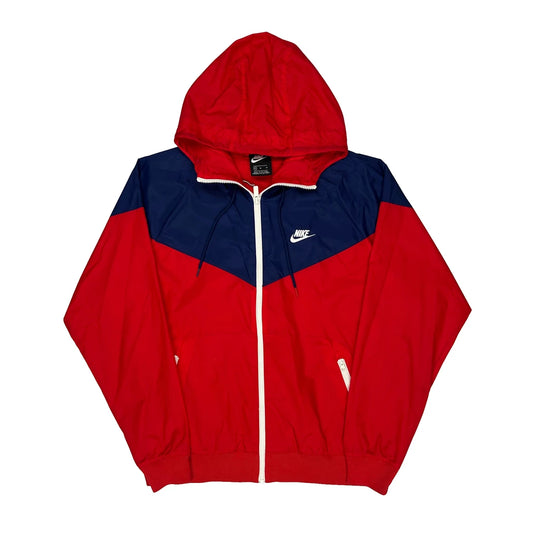 Nike Windbreaker - Medium Red Polyester