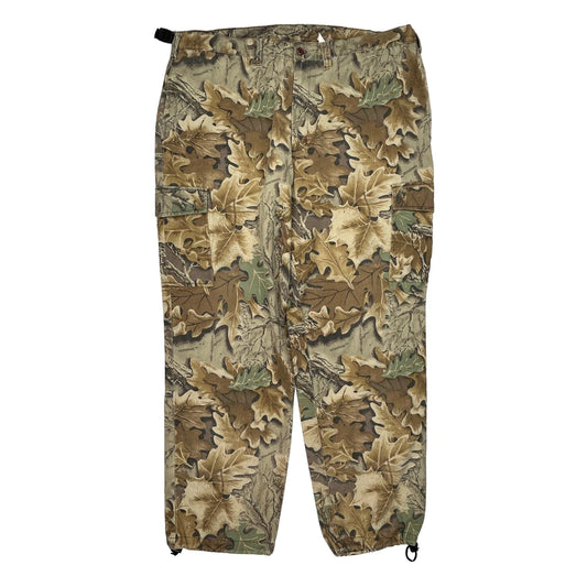 Woolrich Camo Cargo Trousers - XL Camo Cotton