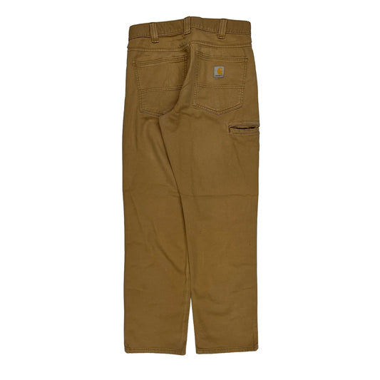 Carhartt Carpenter Trousers - 30W 31L Brown Cotton