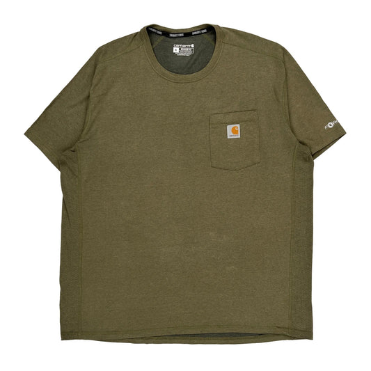 Force Carhartt T-Shirt - XL Green Cotton