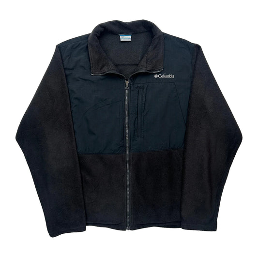 Columbia Fleece Jacket - XL Black Polyester