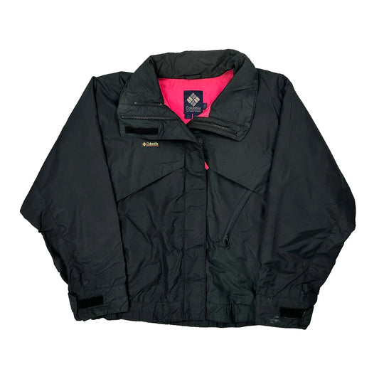 Columbia Ski Jacket - Large Black Polyester