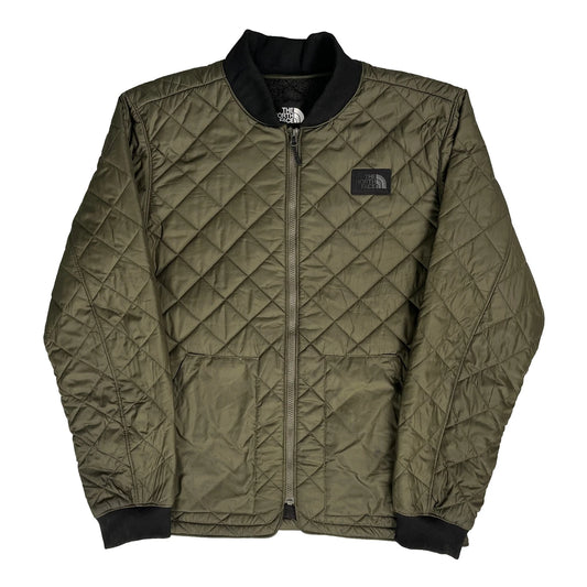 The North Face Bomber Jacket - Large Green Polyester