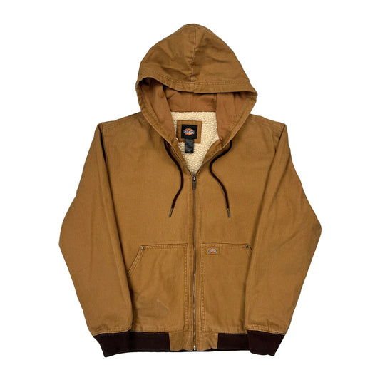 Dickies Workwear Jacket - Large Brown Cotton