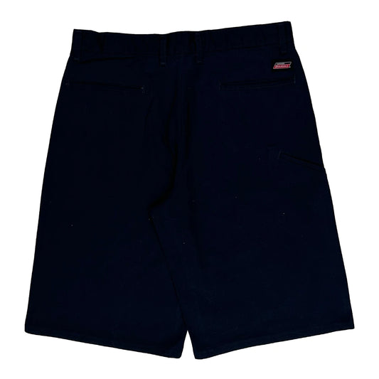 Dickies Shorts - 32W 10L Navy Polyester Blend