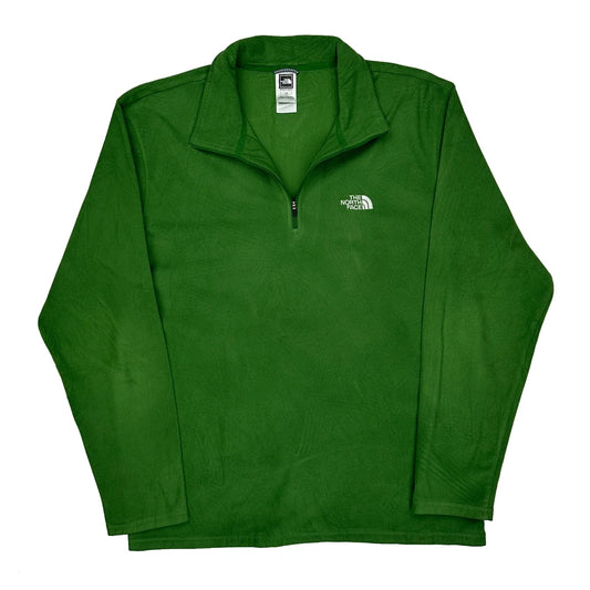 The North Face Fleece - Large Green Polyester