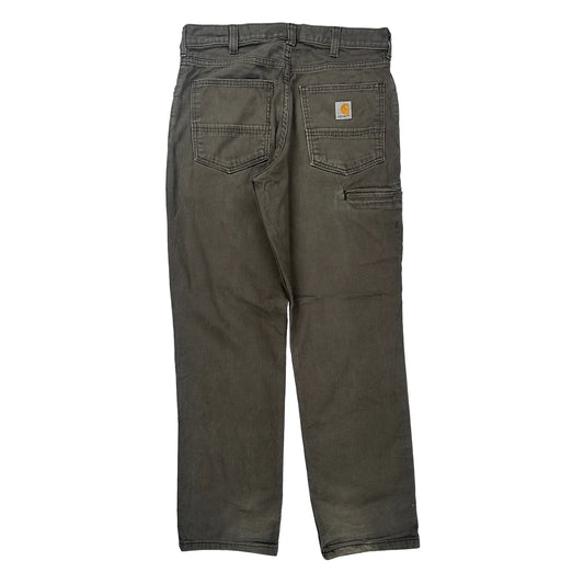Carhartt Carpenter Trousers - 32W 32L Grey Cotton