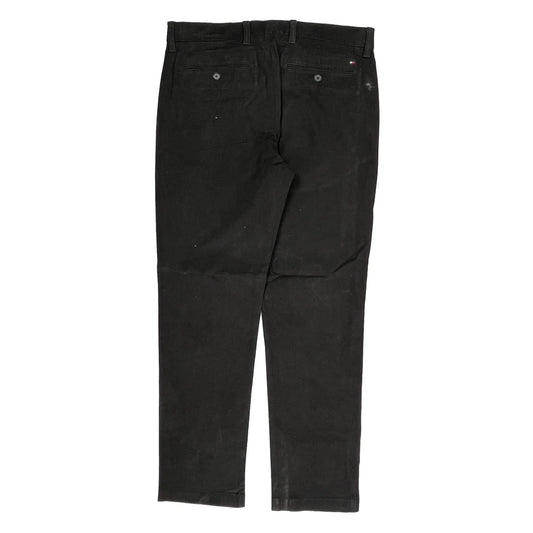 Tommy Hilfiger Chinos - 34W 30L Black Cotton