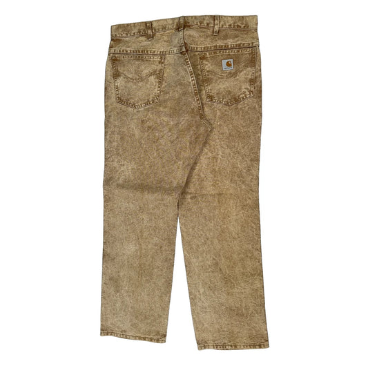 Carhartt Jeans - 36W 32L Beige Cotton