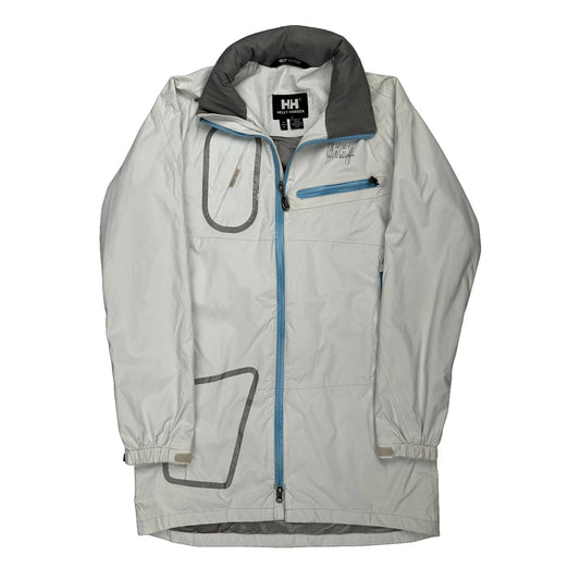Helly Hansen Windbreaker - Medium White Polyester