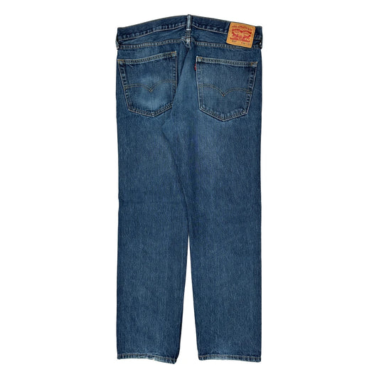 501 Levis Jeans - 36W 32L Blue Denim