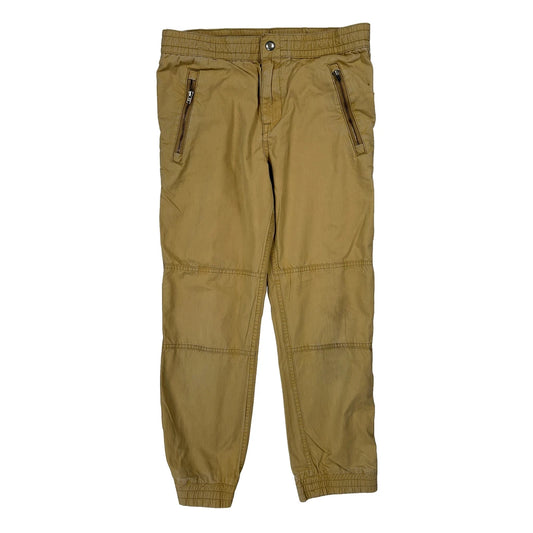 Age 8 Polo By Ralph Lauren Cargo Trousers - Small Beige Cotton