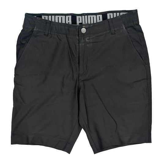 Puma Sport Shorts - Medium Black Cotton