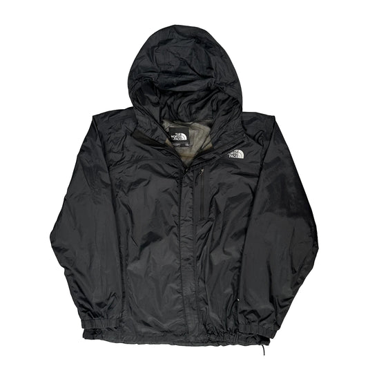 The North Face Windbreaker - 2XL Black Nylon