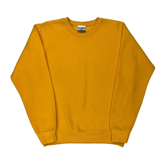Lee Sweatshirt - Large Yellow Cotton Blend