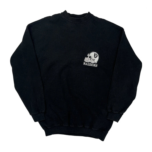 Raiders Puma Football Sweatshirt - XL Black Cotton