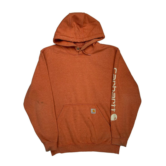 Carhartt Hoodie - Medium Orange Cotton