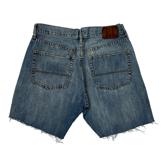 Polo By Ralph Lauren Denim Shorts - 28W UK 8 Blue Denim