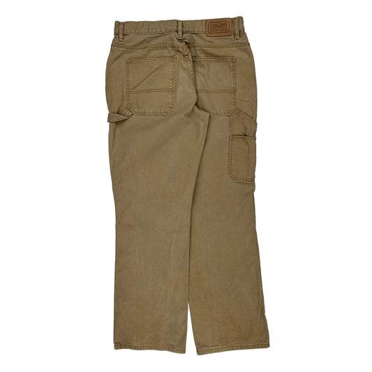 Rustler Carpenter Trousers - 32W 31L Beige Cotton