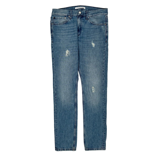 Calvin Klein Jeans Jeans - 34W 33L Blue Cotton