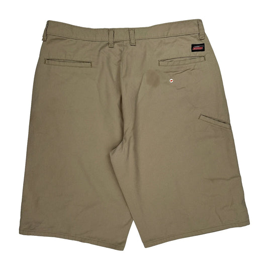 Dickies Chino Shorts - 36W 11L Khaki Cotton