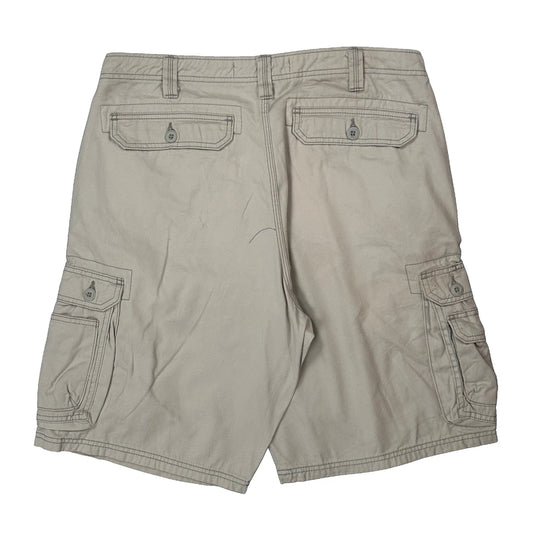 Lee Cargo Shorts - 36W 11L Beige Cotton