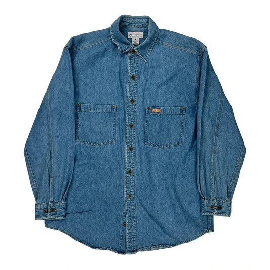 Carhartt Denim Shirt - Medium Blue Cotton