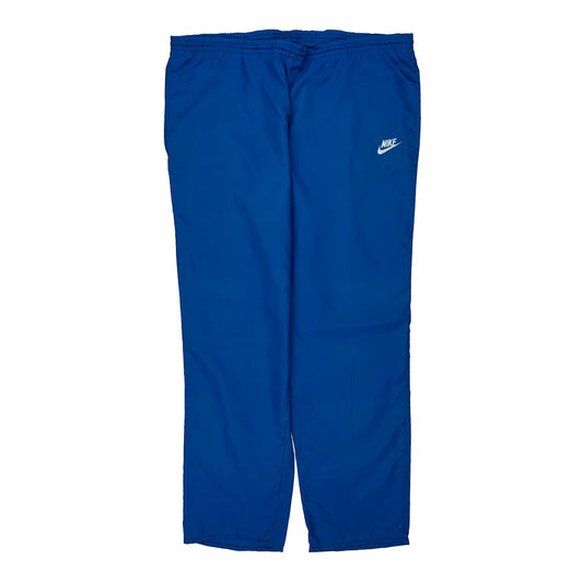 Nike Tracksuit - Large Blue Polyester