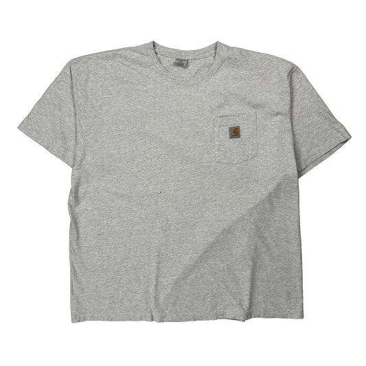 Carhartt T-Shirt - 2XL Grey Cotton