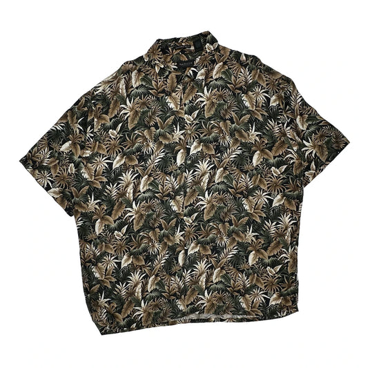 Van Heusen Floral Hawaiian Shirt - 2XL Multicoloured Viscose