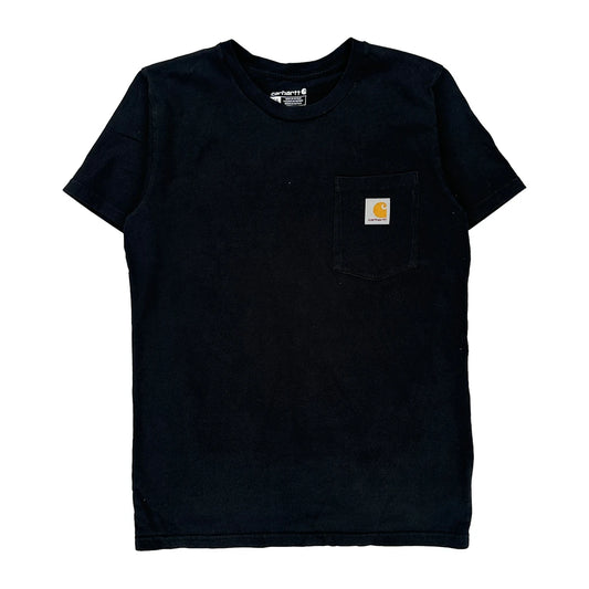 Age 14-16 Carhartt T-Shirt - Large Black Cotton