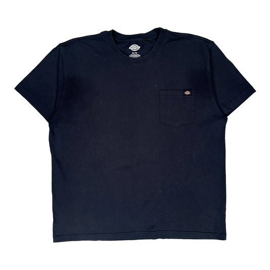 Vintage Dickies T-Shirt - XL Navy Cotton