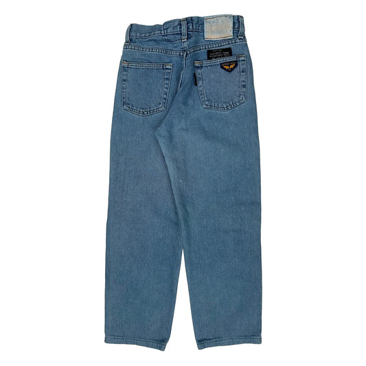 Flight Garment Avirex Jeans - 25W 26L Blue Cotton
