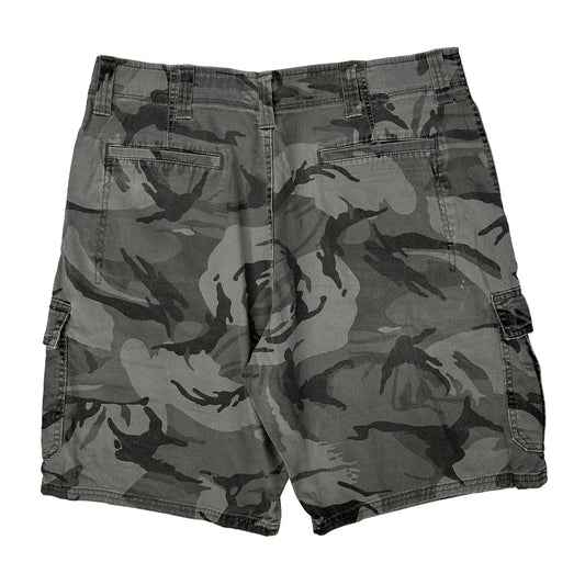 Wrangler Camo Cargo Shorts - 32W 9L Camo Cotton