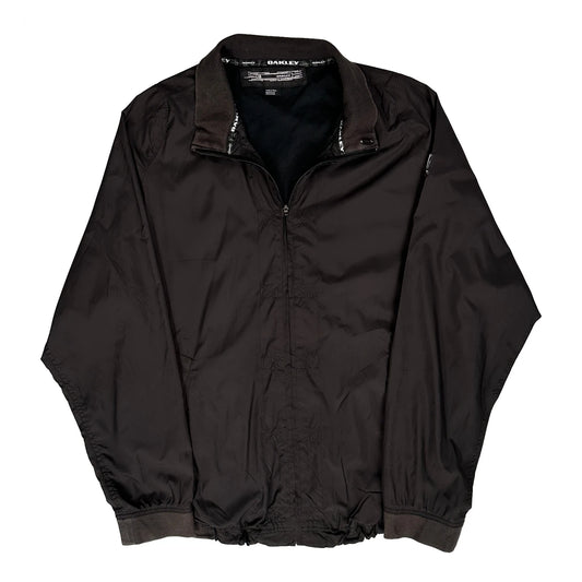 Oakley Windbreaker - Large Black Polyester