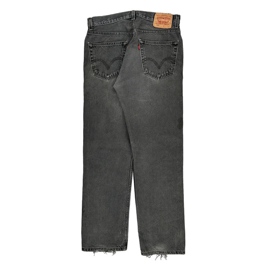 505 Levis Jeans - 32W 32L Grey Cotton