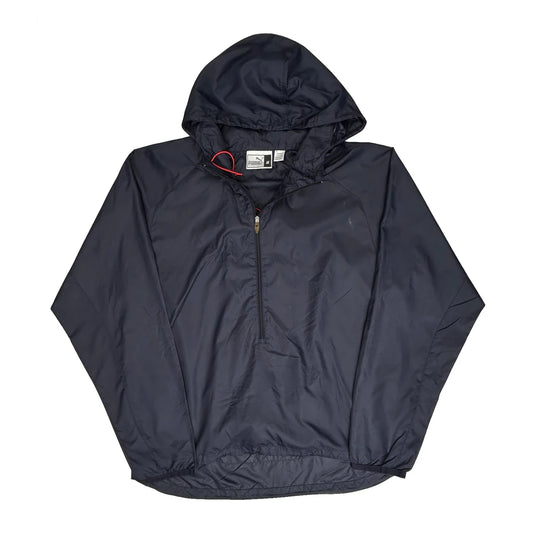 Puma Waterproof Anorak - Medium Navy Nylon