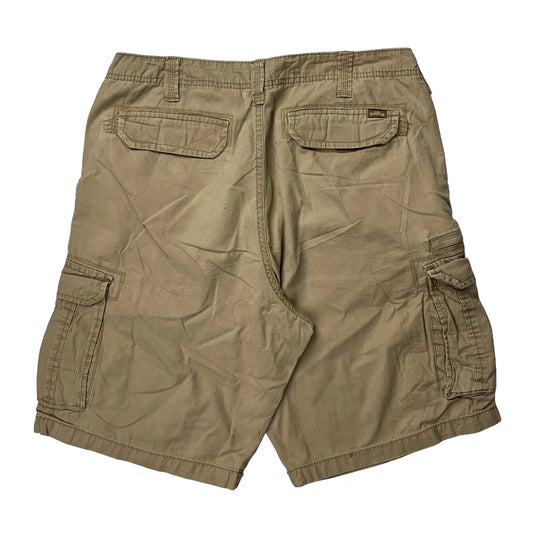 Lee Cargo Shorts - 32W 10L Beige Cotton