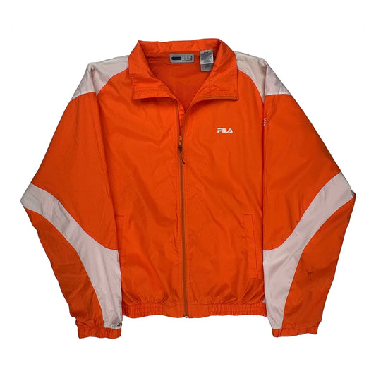 Fila Windbreaker - XL Orange Polyester