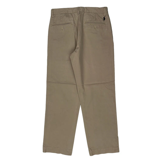 Polo By Ralph Lauren Preston Pant Chinos - 30W 30L Beige Cotton