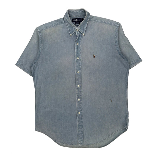 Ralph Lauren Denim Shirt - Medium Light Wash Cotton