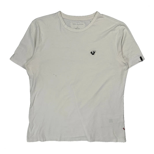 True Religion T-Shirt - 2XL White Cotton