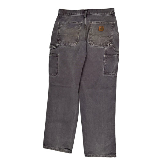 Carhartt Carpenter Trousers - 32W 30L Grey Cotton