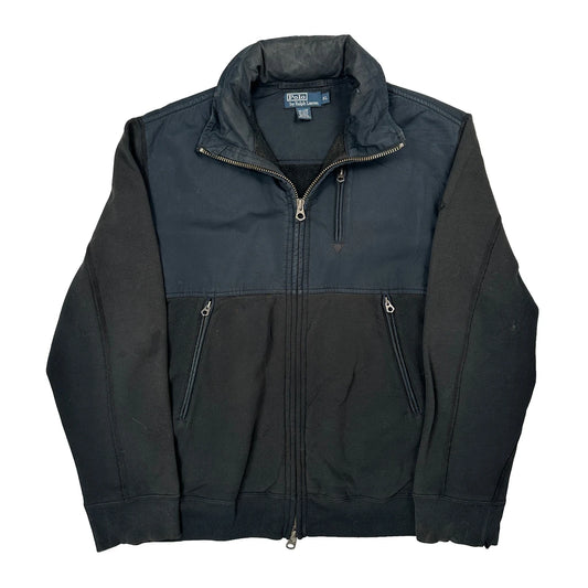 Polo By Ralph Lauren Fleece Jacket - XL Black Cotton