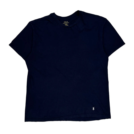 Polo By Ralph Lauren T-Shirt - XL Navy Cotton
