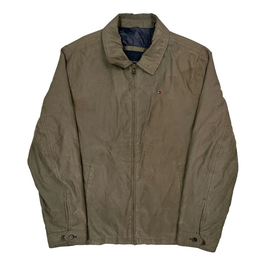 Tommy Hilfiger Jacket - 2XL Khaki Polyester