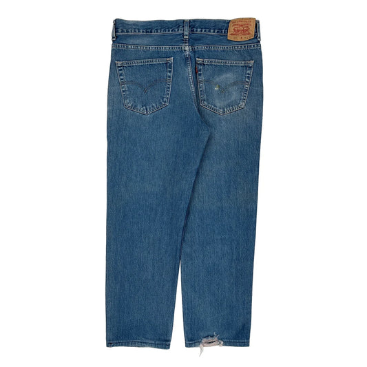 504 Levis Jeans - 36W 29L Blue Cotton